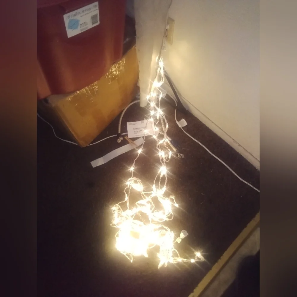 Clear White Wire 150 CT Style Light Set
